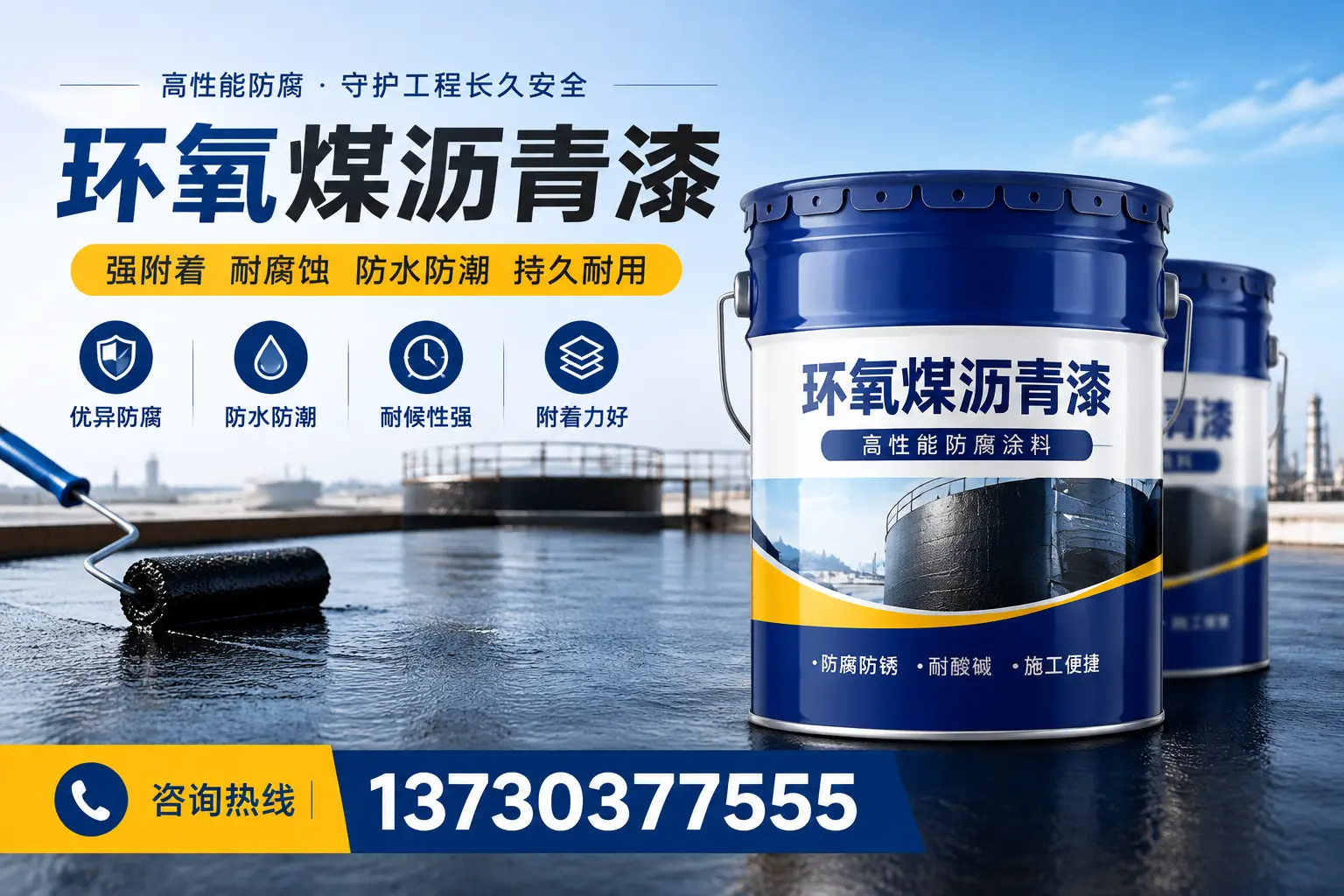 如何判断环氧煤沥青漆的质量?五指山消费者指南